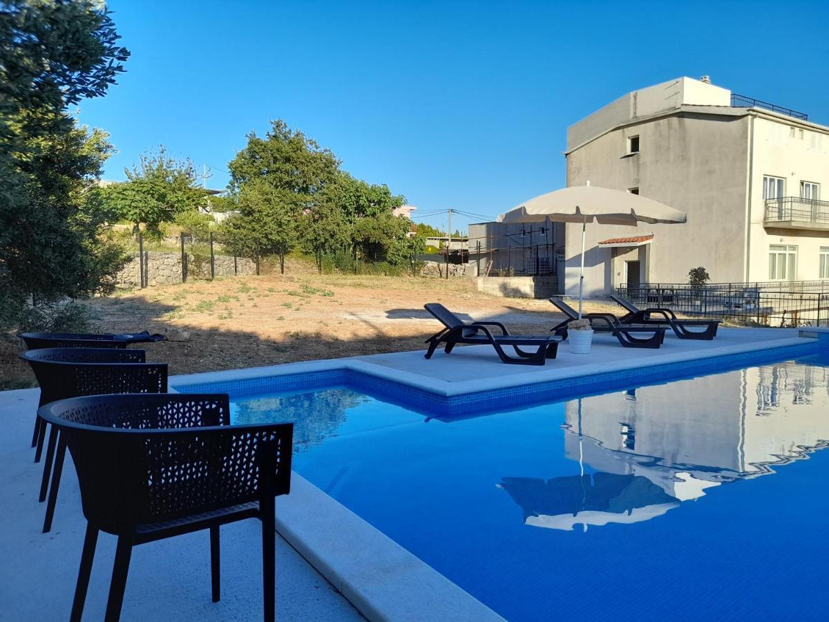 The View Split. Highlight With Roof-Top-Terrace And Pool Kaštela エクステリア 写真